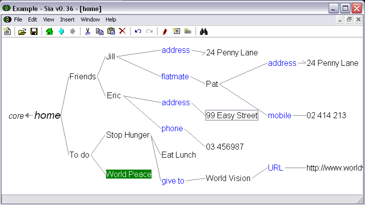 Sia Screenshot